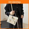 Simple Modern Urban Large Cartoon Square Shoulder Bag For Womens Use Daily