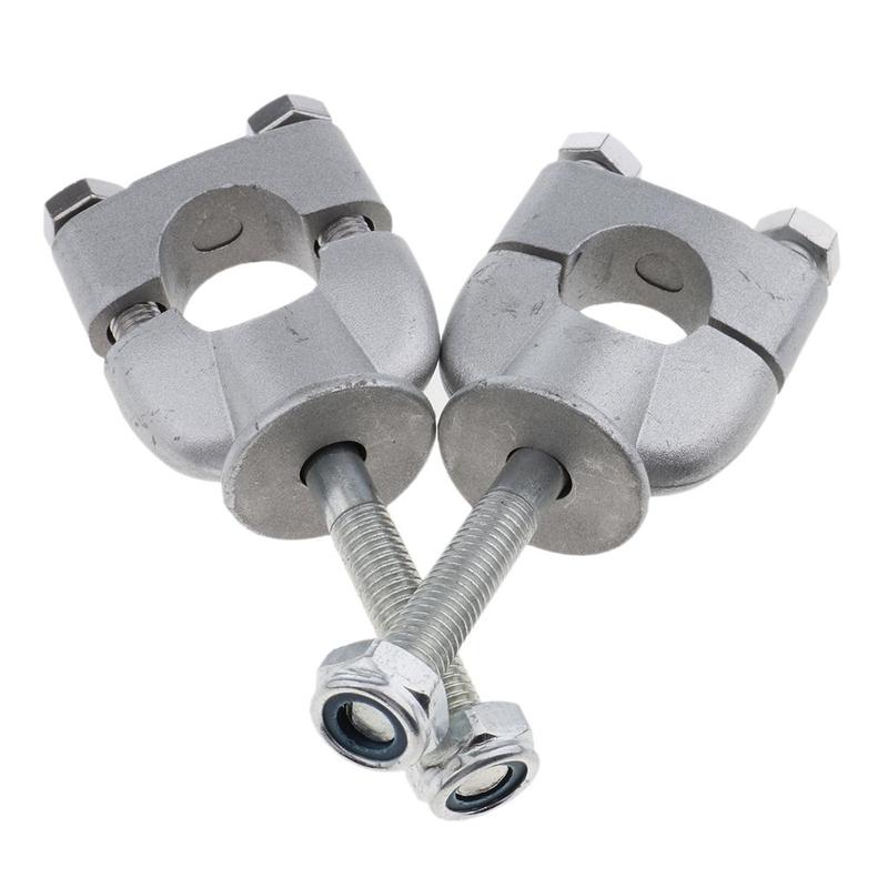 1 Pair 7/8\\\\\\\\\\\\\\\" 22mm Handlebar Riser Clamp for Motorcycle