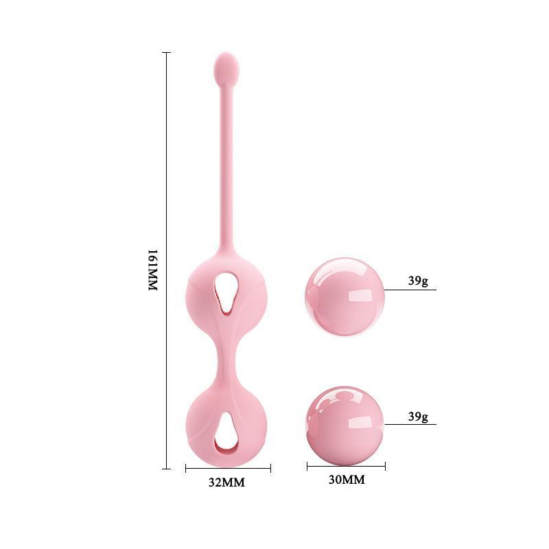 Boules de Geisha Roses - 3.2 cm - Pretty Love - Girly