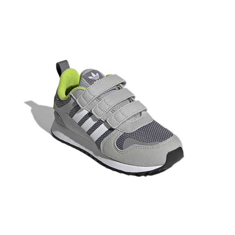 Adidas Originals ZX 700 HD Abrasion Resistant Low top Sports Casual Shoes Gray Children Aged 3 7 Years Old GZ7520