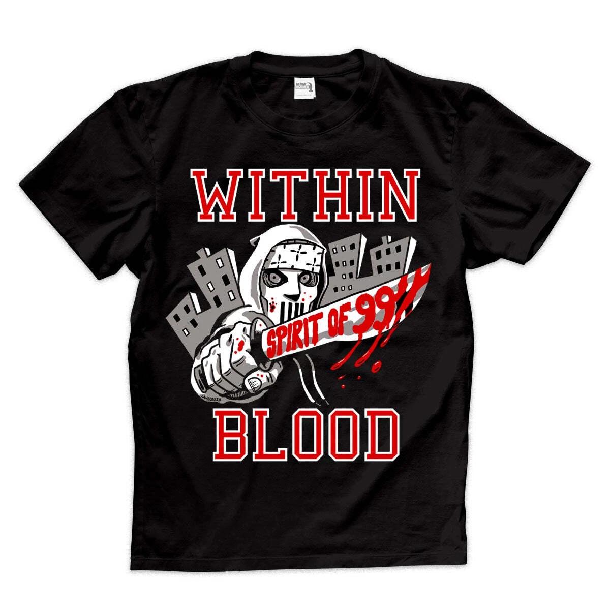New Music Within Blood  Spirit of 99  T Shirt 4XL