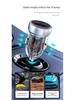 100W Mini Transparent Dual PD Car Charger: Super Fast Cigarette Lighter Adapter