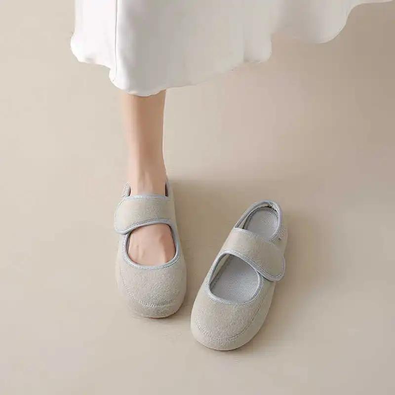Fashion Moccassin Laceless Fitness Boot For Women's Gym Mules Brand Women's Sneakers Women's Shoes On Offer Sport Trending Products