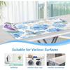 Ironing Mat Portable Ironing Pad Ironing Blanket for Table Top Heat Resistance Double-Side Using Travel Large 47.2 x 27.6 Inch Foldable Lightweight