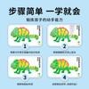 Children Furry Ball Paste Painting Toy Gift Idea DO IT YOURSELF Production Material Packaging Creativity Plush Ball Children's Handicraft Playthings