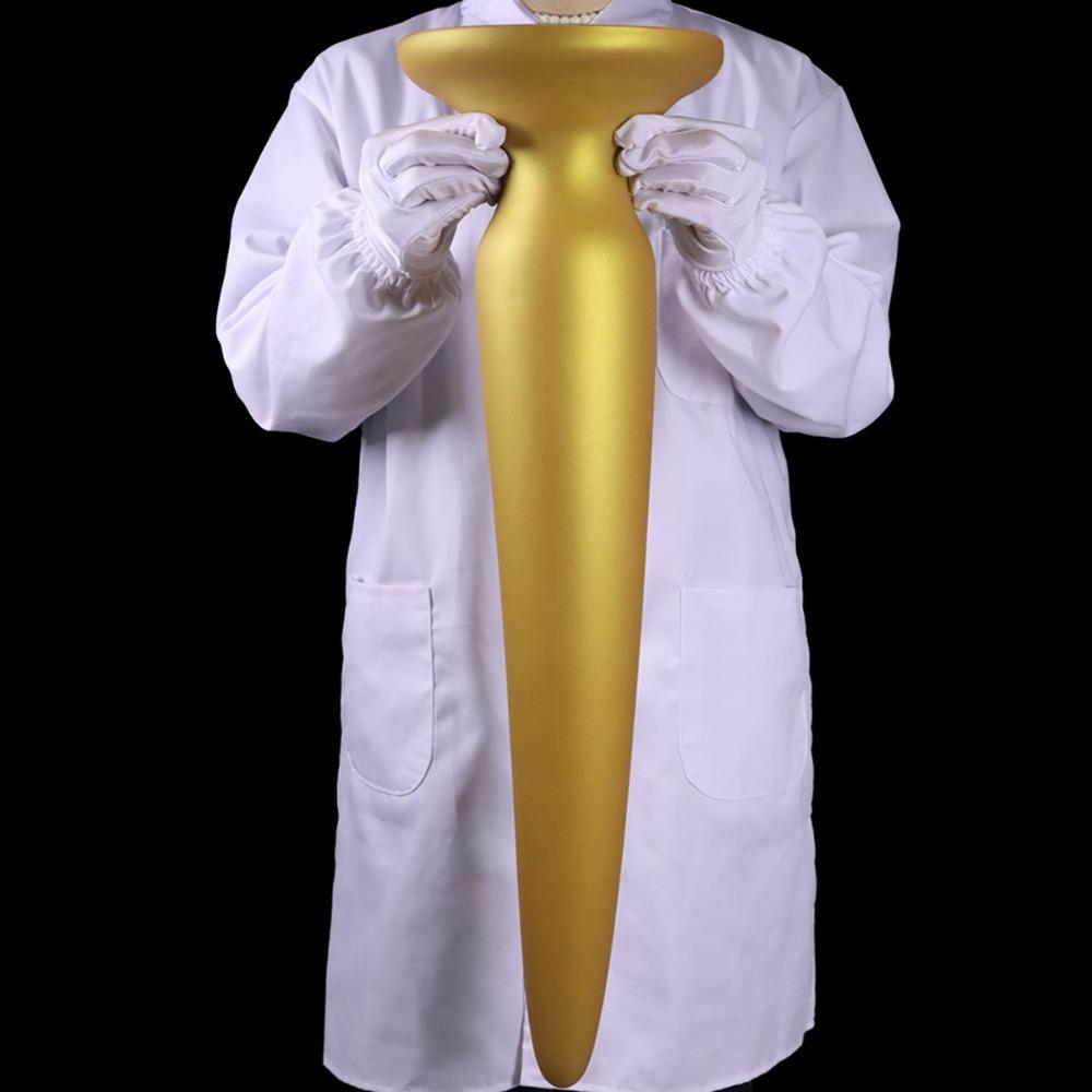 Premium Extra Long Silicone Anal Plug with Large Tail - Safe Adult Sex Toy for Pleasure & Massage