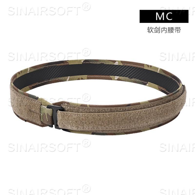 

SINAIRSOFT Pharaoh Belt Velcro Hook Quick-release Tweed Adjustable Camouflage Inner S size 88cm