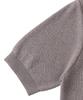 VERNO 26Ss Waffle Polo Knit Dove Gray