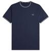 Fred Perry Mens Tipped T-Shirt