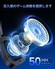 Gaming Headset Connection Wireless Headphones Low Latency 50mm Drivers Low Latency PS5 Headset 40H Rotating Function with Rotating Fit Compatible with