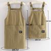 Cross Strap Style Waterproof Apron Kitchen Anti-Fouling Cooking Apron Unisex Barber Beauty Salon Cafe Work Apron