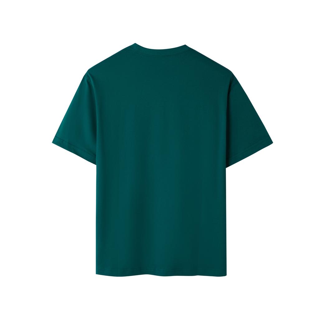 Adidas Solid Color Crew Neck Short Sleeve T-Shirt Men Tops Green JF3217