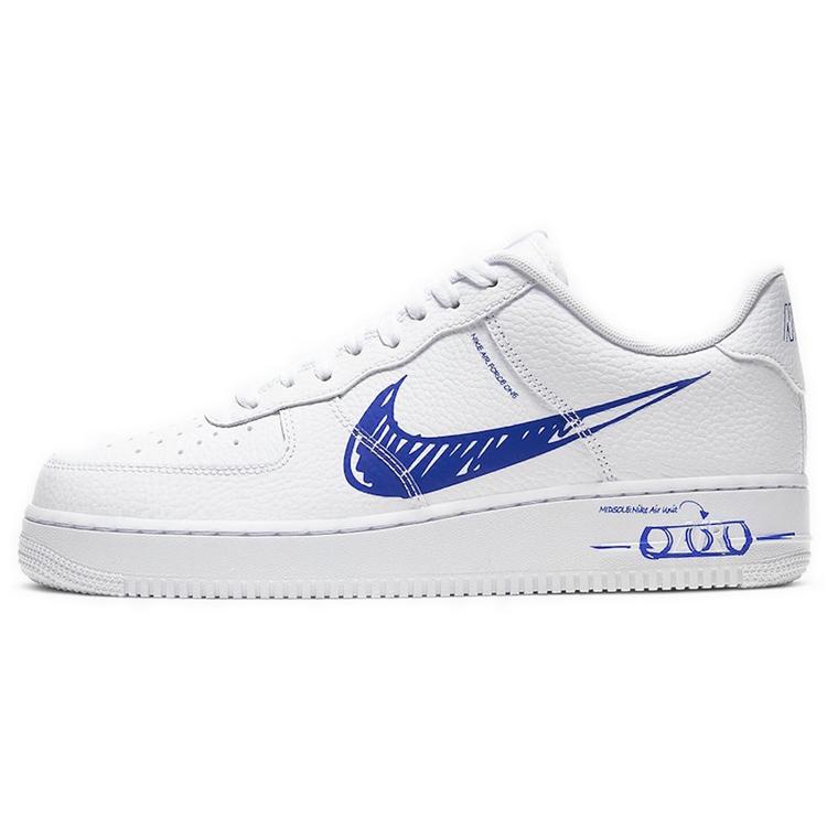 Nike Air Force 1 Low 'Sketch' (Unisex) Skate Shoes CW7581 100