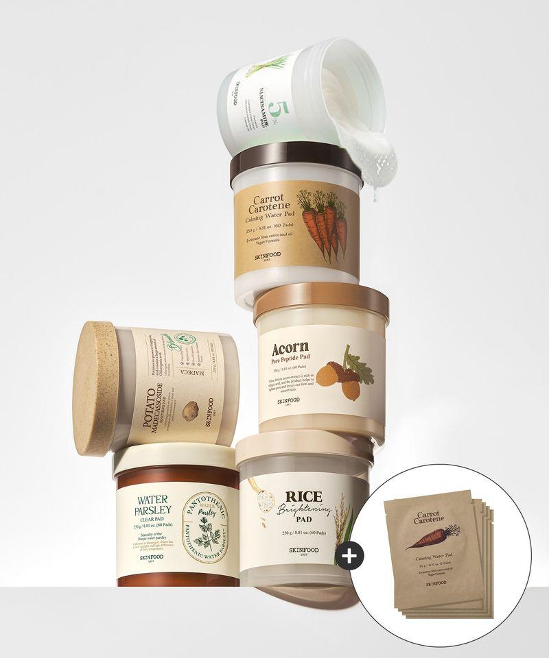 [Cross-gift of 10 pads][Select 1] 60 pads (Carrot/Potato/Watercress, etc.) (Moisture Soothing) Carrot