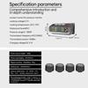Tire Pressure Monitoring System TPMS Universal Wireless Solar Charger, Suitable for Intelligent Tire Monitoring of Cars, RVs,