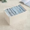 Oxford Cloth Storage Bin With Dividers For Closet And Bedroom Organization