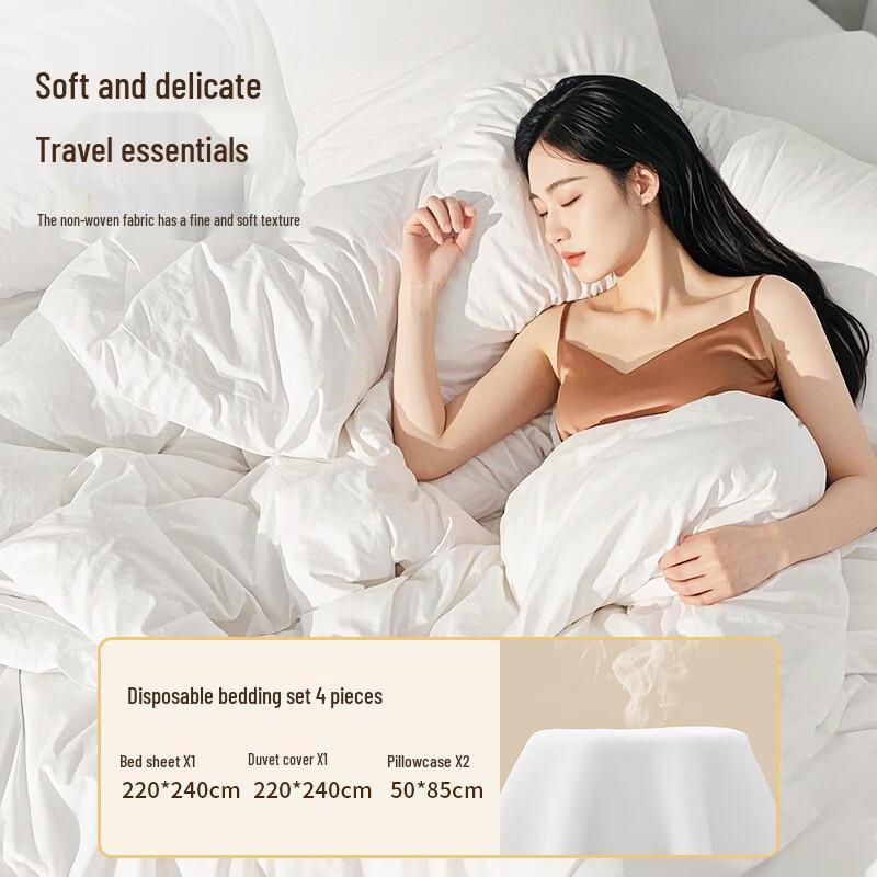 Disposable Travel Bedding Set