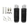 Motorcycle Front Rear Footrests Foot Pegs for Yamaha XJ6 FZ6 MT09 MT07 FZ8 FZ1 FZ400 FZ600 XJ600 XJ900 TDM850 T Black