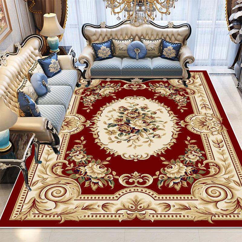 Nordic Light Luxury Living Room Rugs Home Bedroom Rugs Large Size Non Slip Children's Carpet Washable Sofa Coffee Table Mat