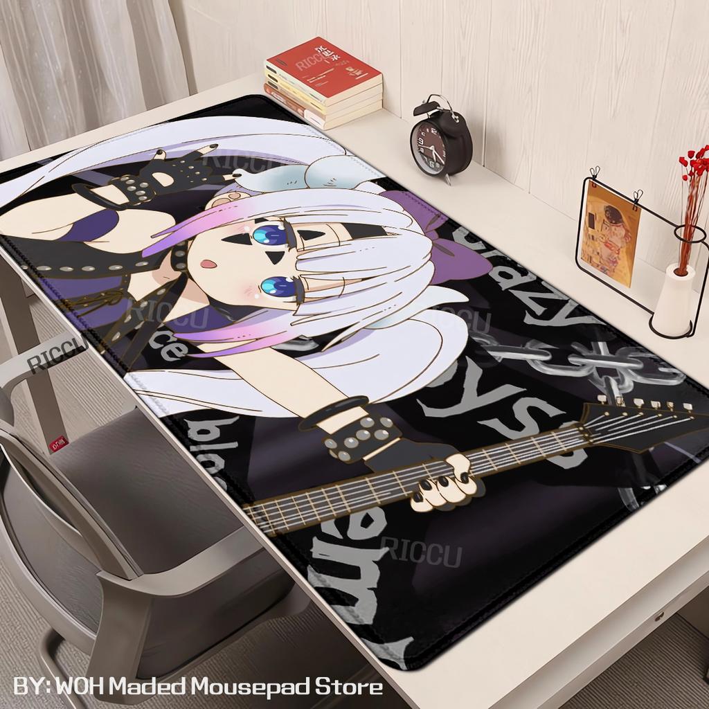 Miss Kobayashi Dragon Maid Mouse Pad Gaming Accessories Large Computer Playmat Carpet Anti-slip Laptop XXL Soft Micemat 400x900