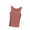 Women's Modal Seamless Tank Top - Spring/Summer Sleeveless Round Neck Base Layer and Versatile Outerwear