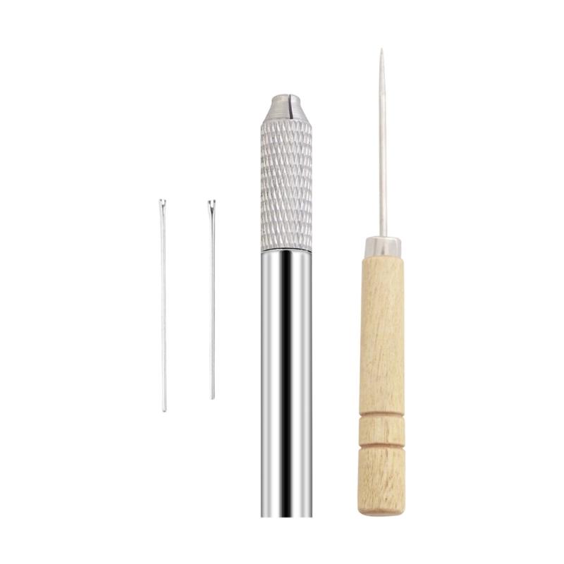 

Doll Hair Implantation Tool Metal Hair Rooting Needle for Efficient and Comfortable Performances For Doll Repair Tasks