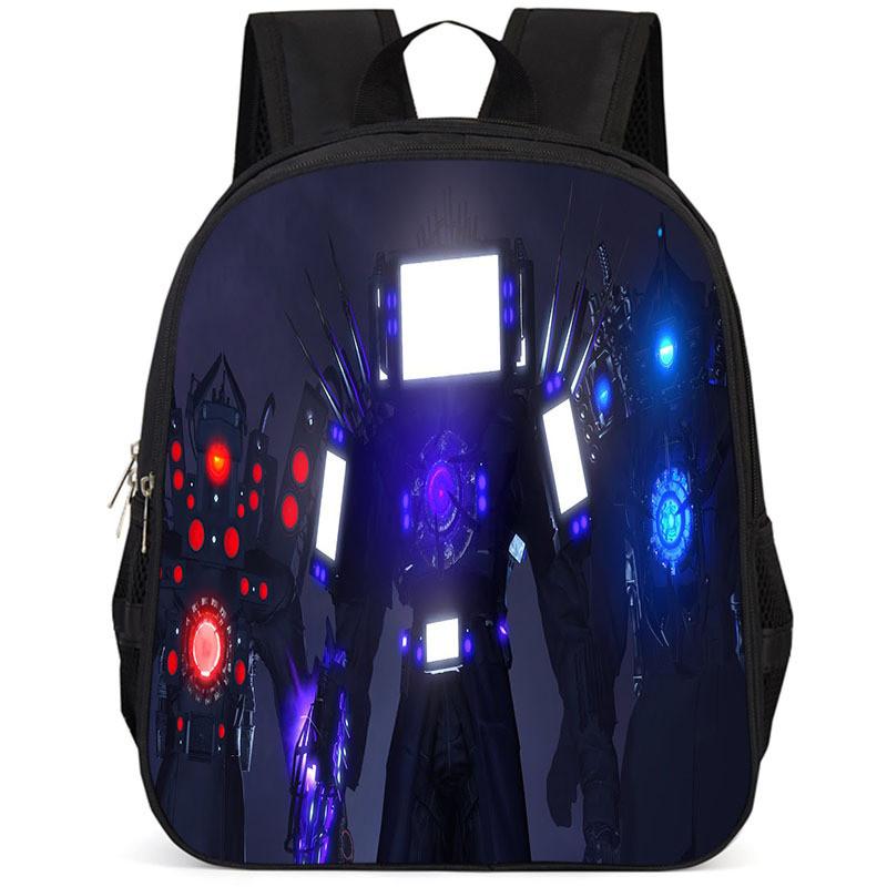 Wytrzymały Materiał Oxford Titan Plecak na Monitor Modny Unisex 15-calowy Tornister Szkolny