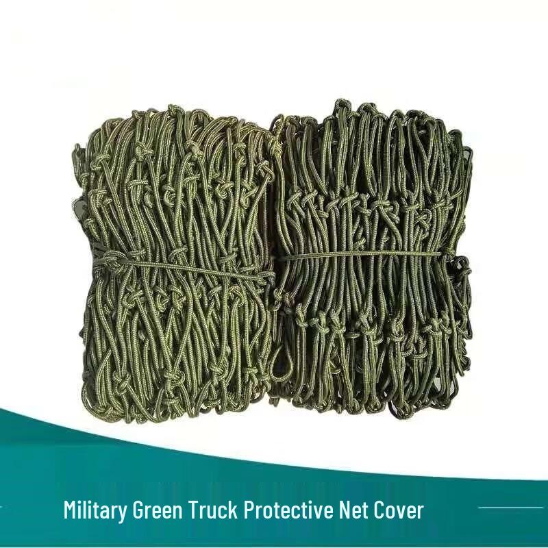 Truck Cargo Net (Army Green Nylon)