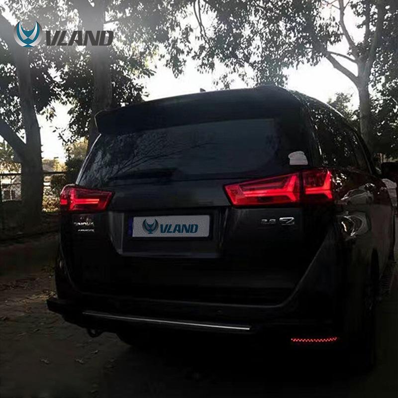 Flowing Turn Signal Taillight for 2016-Present Toyota INNOVA Models