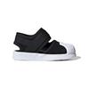 Adidas Originals 360 Sandals Cushioning Low top Toddler Shoes Black White Infant And Toddler EG5711