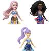 Mattel Disney Little Mermaid Mini Doll Set 7 Pieces Glitter Tail Movable Dress-Up Dolls Ages 3+