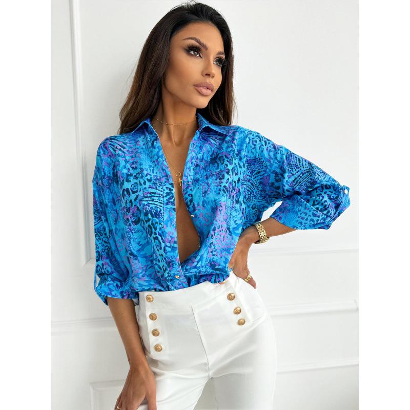 2023 New Style Multi-color Printed Shirt