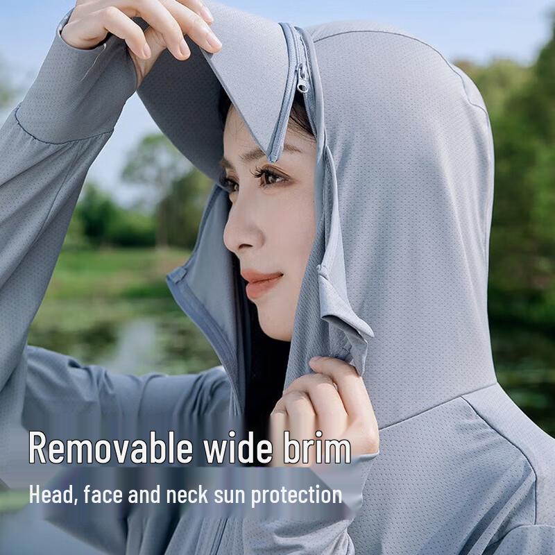Miling Women's Hooded Long Sleeve Sun Protection Jacket