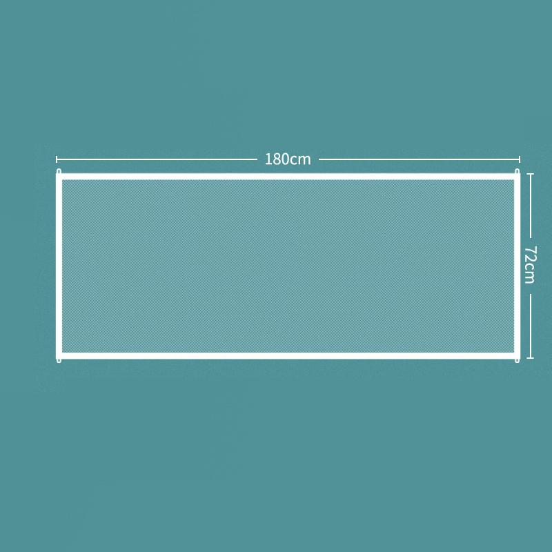 Pet Barrier Fences Portable Folding Breathable Mesh Dog Gate Pet Separation Guard Isolated Fence Dogs Baby Safety Fence