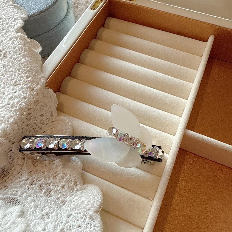 

Весна Новое поступление Сказочный стиль Стразы Бабочка Зажим-пружина - Модный аксессуар для волос для женщин