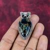 Copper Apatite Handmade Gemstone Beautiful Pendant, 925 Solid Sterling Silver Pendant, Gift For Love