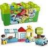 LEGO 10913 DUPLO Classic Cutia de cărămizi Joc de construcție cu depozitare, Jucărie educativă pentru bebeluși de 1 an și mai mari