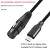 Type C Cable USB C To Female Cable Recording Cord Connectors Adapters Suitable for Studio and Stage Usage Wire