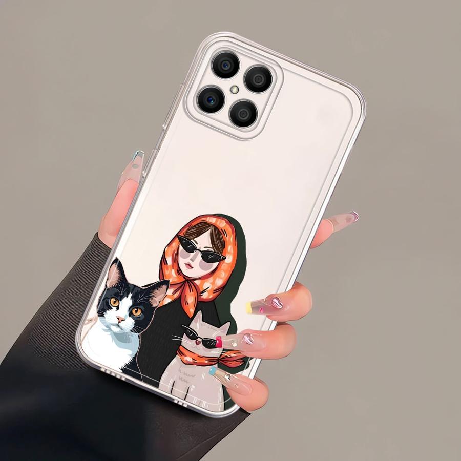 

Cartoon Dog Case for Honor X8 X8b X7b X9a X8a X9b 90 Lite Soft Phone Cover Honor X8 4G