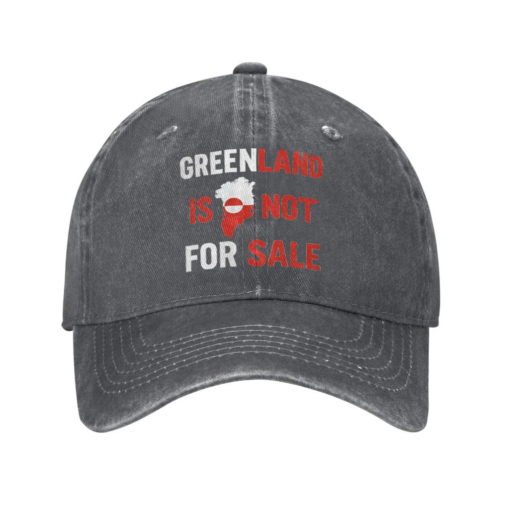 Greenland Is Not For Sale  Trucker Hats Outfit For Unisex Baseball Caps  Vintage Wear Sun Caps Adjustable