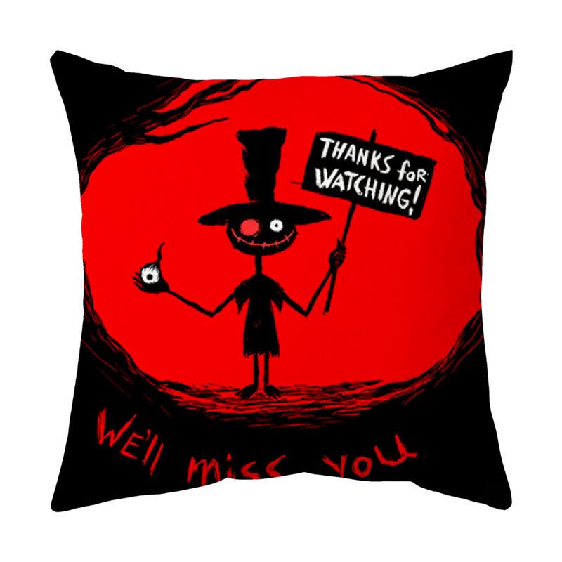 New Halloween Pillows, Sofa Cushions, Car Light Luxury Pillows, Home Decorations, Horror Pillow Cases