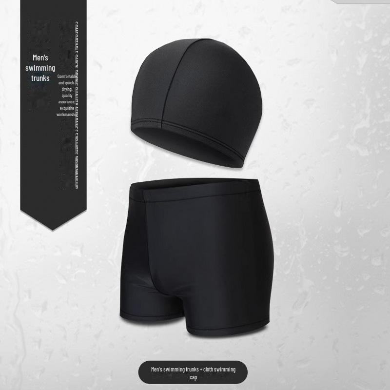 Men's Anti-Embarrassment Swim Boxers: New Loose-Fit, Professional Beach & Hot Spring Trunks