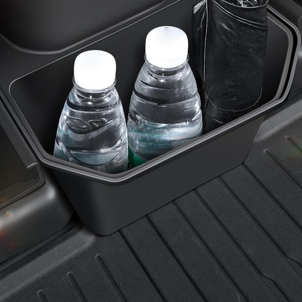 ABS ForTesla Model Y Rear Storage Box Organizer Magnetic Closure For ForTesla Rear Seat Car