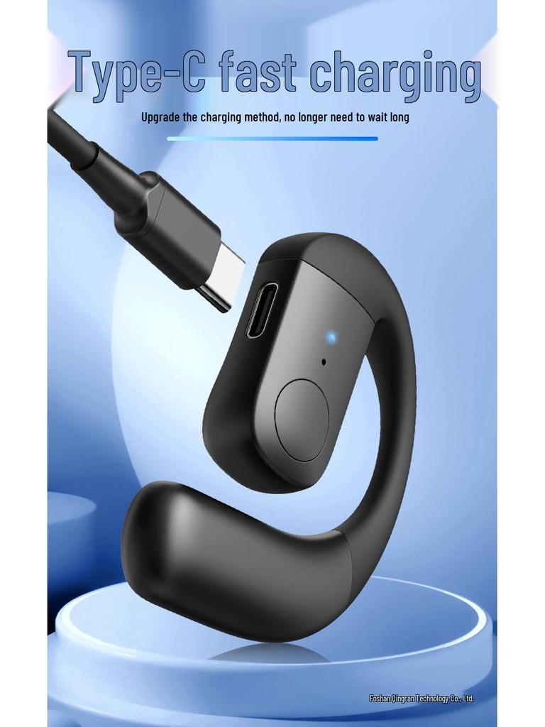 F22 Wireless Business Bluetooth Headset - Universal Fit for Both Ears, Large Battery Capacity, Extended Standby