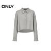 Only Women's Summer Cool Dropped Shoulder Long Sleeve Short Shirt