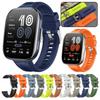 22mm Sports Strap For Huami Amazfit Bip 6 5/GTR 47mm 4/3Pro/Balance2 Silicone Wrist Band For Samsung Galaxy Watch3 45mm Bracelet