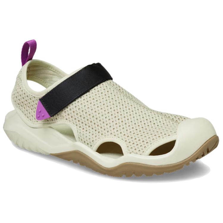 Crocs Casual Simple Non-Slip River Shoes Men Shoes Beige 211095-0LJ