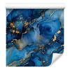Ink Blue Wallpaper, Blue Background for Living Room and Bedroom 50x1000