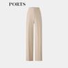 PORTS Women's Autumn/Winter Casual Wool Blend Trousers LT9P029JFF062