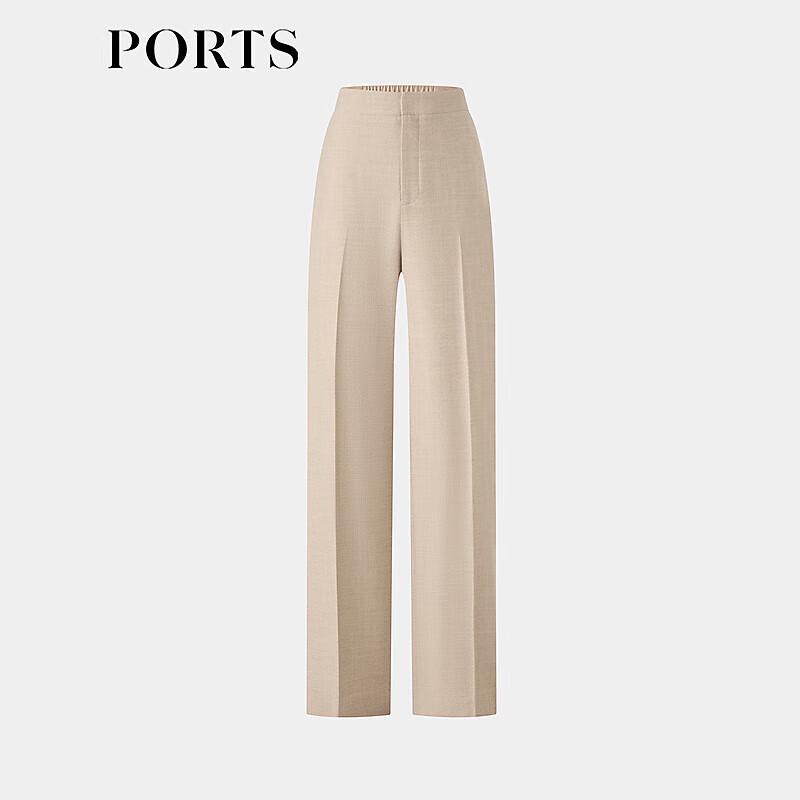 PORTS Women's Autumn/Winter Casual Wool Blend Trousers LT9P029JFF062